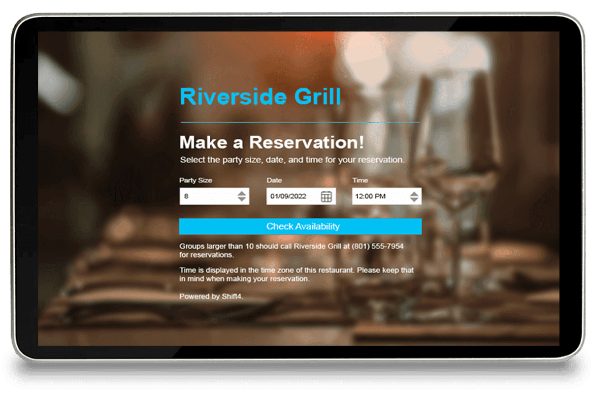 SkyTab Waitlist & Reservations